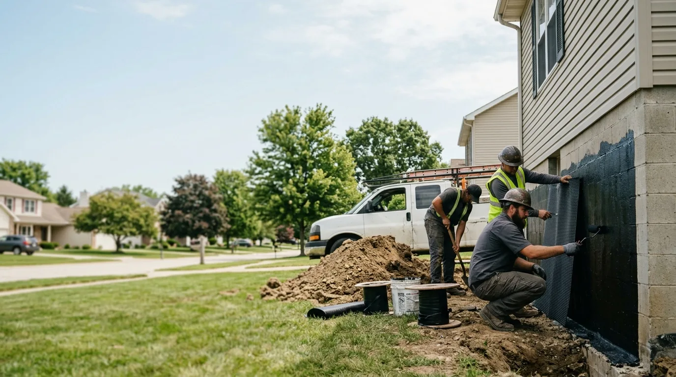 Basement Waterproofing in Yorktown, IA near me